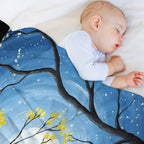 Cats Full Moon All-season Throw Blanket