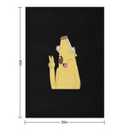 Peely Easy Care Throw Blanket