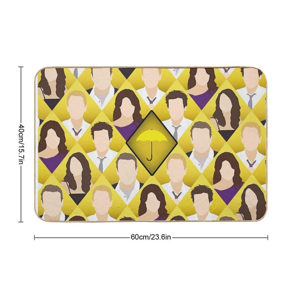 HIMYM  Pet-Safe Bath Mat