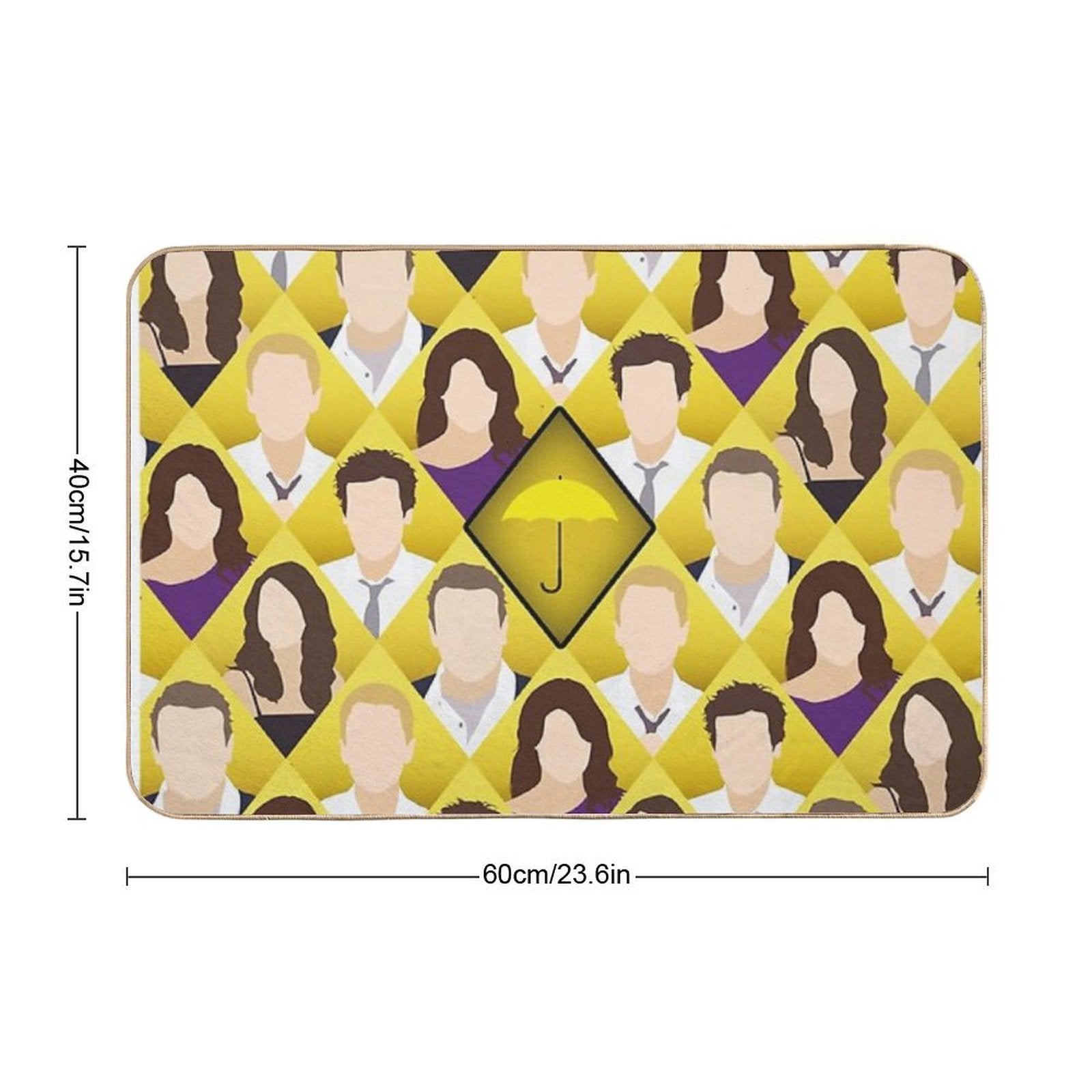 HIMYM  Pet-Safe Bath Mat